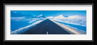 Winter road Glencoe Scotland Fine Art Print