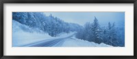 Winter road NH USA Fine Art Print