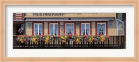 Restaurant Windows, Appenzell Switzerland Fine Art Print
