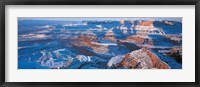 Dead Horse Point State Park w\ Canyonlands National Park UT USA Framed Print