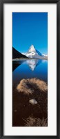 Mt Matterhorn & Riffel Lake Switzerland Fine Art Print