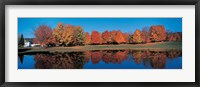 Autumn by the Lake, Laurentide Quebec Canada Fine Art Print