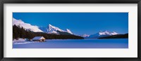 Maligne Lake & Canadian Rockies Alberta Canada Fine Art Print