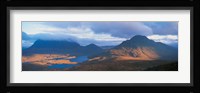 Cul Moor & Cul Beag (Mountains) Stac Pollaidh National Nature Reserve Scotland Fine Art Print