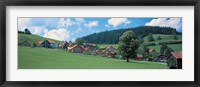 Mountainside Village, Appenzell Switzerland Fine Art Print