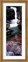 Close-up of a waterfall, Ricketts Glen State Park, Pennsylvania, USA Fine Art Print