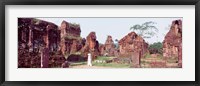 Ruins of temples, Champa, My Son, Vietnam Fine Art Print