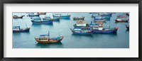 Fishing boats, Mui Ne, Vietnam Fine Art Print