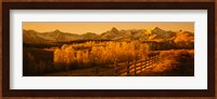 Dallas Divide, San Juan Mountains, Colorado (sepia) Fine Art Print