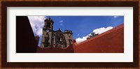 Low angle view of a church, La Valenciana Church, Guanajuato, Mexico Fine Art Print