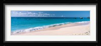 Waves on the beach, Warwick Long Bay, South Shore Park, Bermuda Fine Art Print