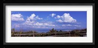 Fence on the beach, Tampa Bay, Gulf Of Mexico, Anna Maria Island, Manatee County, Florida, USA Fine Art Print