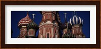 Low angle view of a church, St. Basil's Cathedral, Red Square, Moscow, Russia Fine Art Print