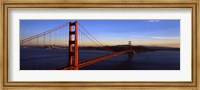 Golden Gate Bridge with Blue Sky, San Francisco, California, USA Fine Art Print