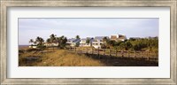 Houses on the beach, Gasparilla Island, Florida, USA Fine Art Print