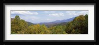 View from River Road, Great Smoky Mountains National Park, North Carolina, Tennessee, USA Fine Art Print