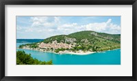 Bauduen, Lake of Sainte-Croix, Var, Provence-Alpes-Cote d'Azur, France Fine Art Print