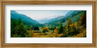 Estenc Valley in autumn, French Riviera, Provence-Alpes-Cote d'Azur, France Fine Art Print