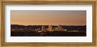 Century City at night, Los Angeles, California Fine Art Print