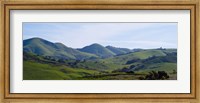 High angle view of a valley, Edna Valley, San Luis Obispo County, California, USA Fine Art Print