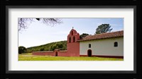 Church in a field, Mission La Purisima Concepcion, Santa Barbara County, California, USA Fine Art Print