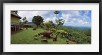 Stone table with seats, Flores Island, Indonesia Fine Art Print