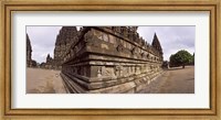 Carving Details on 9th century Hindu temple, Indonesia Fine Art Print