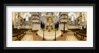 Interiors of the basilica, Notre Dame De La Garde, Marseille, Bouches-du-Rhone, Provence-Alpes-Cote D'Azur, France Fine Art Print