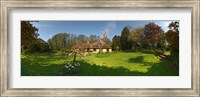 Millstream cottages, Egerton, Kent, England Fine Art Print