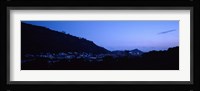Valley at dusk, Palolo, Oahu, Hawaii, USA Fine Art Print