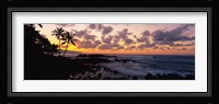 Sunset North Shore, Oahu, Hawaii Fine Art Print