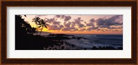 Sunset North Shore, Oahu, Hawaii Fine Art Print