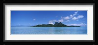 Bora Bora from Motu Iti, Society Islands, French Polynesia Fine Art Print