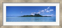 Bora Bora from Motu Iti, Society Islands, French Polynesia Fine Art Print