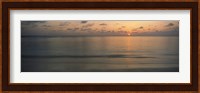Sunset View from Asdu Resort, Maldives Fine Art Print