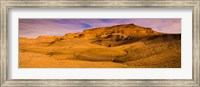 Rock formations at sunset, Grand Staircase-Escalante National Monument, Utah Fine Art Print