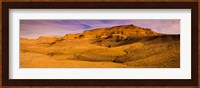 Rock formations at sunset, Grand Staircase-Escalante National Monument, Utah Fine Art Print