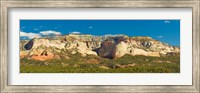 White Cliffs mountain range outside Zion National Park, Utah, USA Fine Art Print