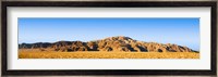 Rock formations in a desert, Turkey Flats, Joshua Tree National Park, California, USA Fine Art Print