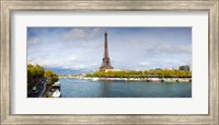 Eiffel Tower from Pont De Bir-Hakeim, Paris, Ile-De-France, France Fine Art Print