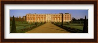 Facade of the palace, Hampton Court, Richmond-Upon-Thames, London, England Fine Art Print