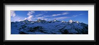 Swiss Alps from Gornergrat, Switzerland Fine Art Print