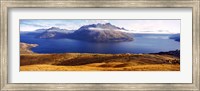 Views of Cecil and Walter Peaks from Deer Park Heights, Lake Wakatipu, South Island, New Zealand Fine Art Print