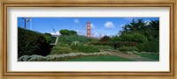 Suspension bridge, Golden Gate Bridge, San Francisco Bay, San Francisco, California, USA Fine Art Print
