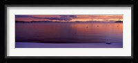 Lake at sunset, Lake Tahoe, California Fine Art Print