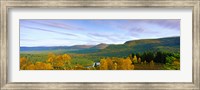 Autumn trees at Loch an Eilein, Rothiemurchus Forest, Aviemore, Cairngorms National Park, Highlands Region, Scotland Fine Art Print