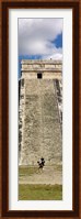 Kukulkan Pyramid, Yucatan, Mexico (vertical) Fine Art Print