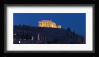Parthenon at dusk, Athens, Greece Fine Art Print