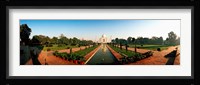 Taj Mahal and Gardens, Agra, Uttar Pradesh, India Fine Art Print