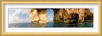 Azure Window natural arch in the sea, Gozo, Dwejra, Malta Fine Art Print